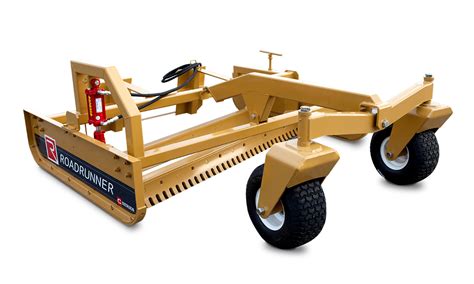 skid steer gravel leveler|grader attachment for skid steer.